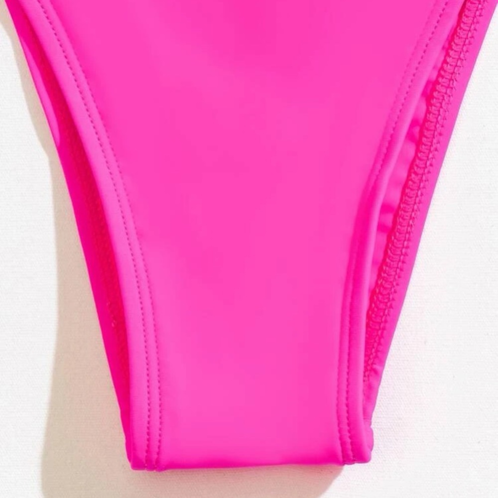 Halter Triangle Bikini Set - Picture 4 of 5